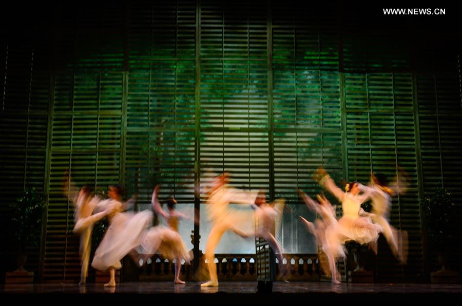 SOUTH AFRICA-JOHANNESBURG-BALLET-LA TRAVIATA-DRESS REHEARSAL