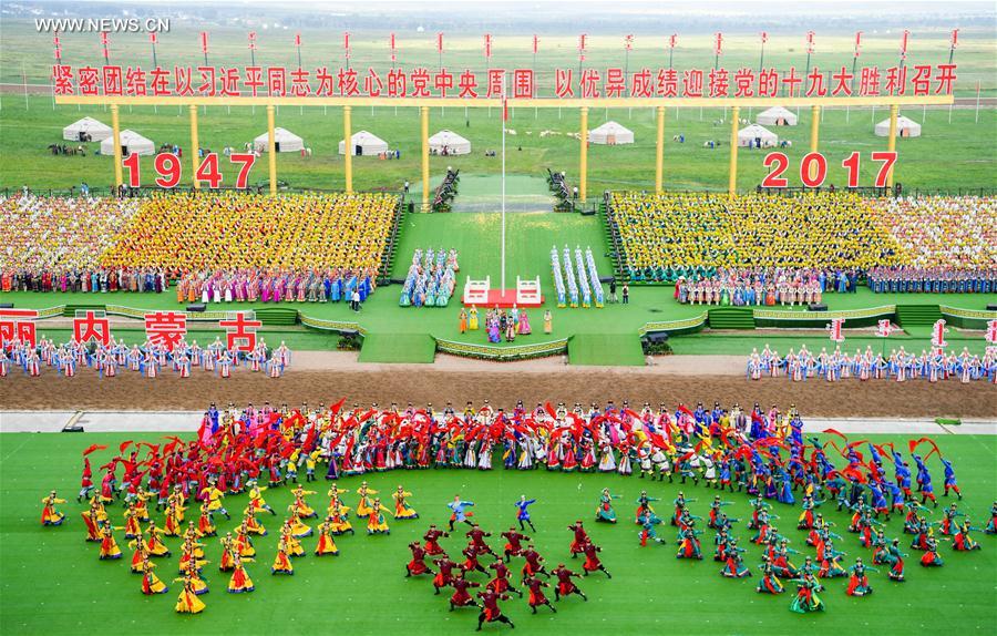 CHINA-INNER MONGOLIA-70TH ANNIVERSARY-CELEBRATION (CN)