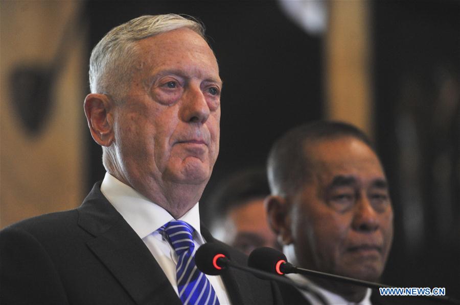 INDONESIA-JAKARTA-US-MATTIS-VISIT