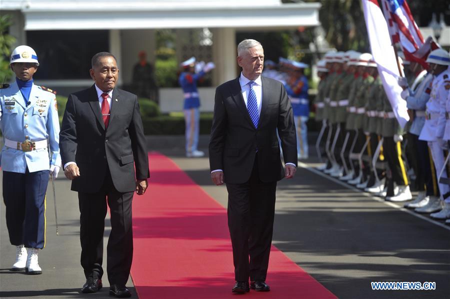 INDONESIA-JAKARTA-US-MATTIS-VISIT