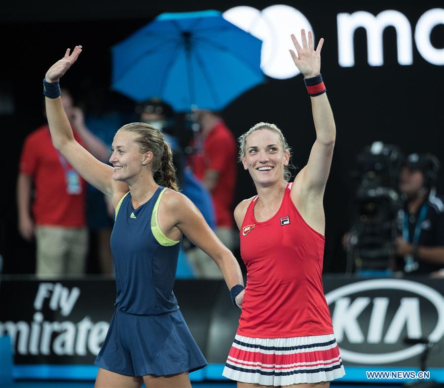 (SP)AUSTRALIA-MELBOURNE-TENNIS-AUSTRALIAN OPEN-WOMEN'S DOUBLES-FINAL