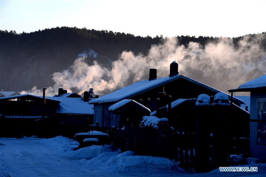 CHINA-HEILONGJIANG-MOHE-BEIJI VILLAGE-SCENERY (CN)