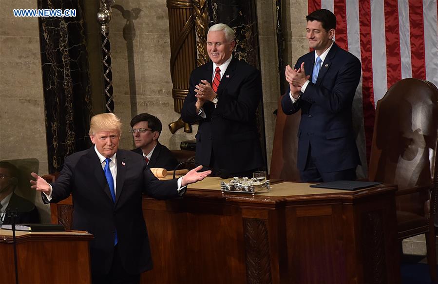 U.S.-WASHINGTON D.C.-TRUMP-STATE OF THE UNION 