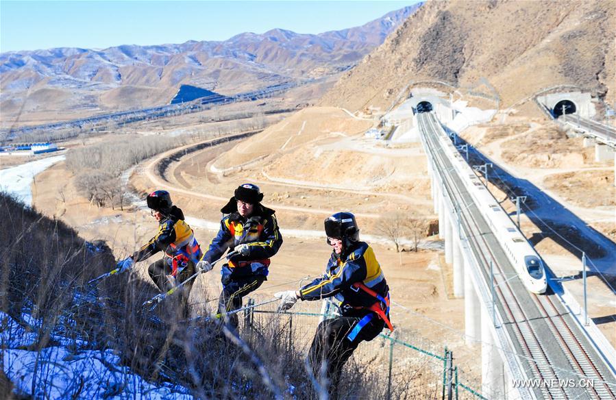 CHINA-HOHHOT-RAILWAY-WORKERS (CN)