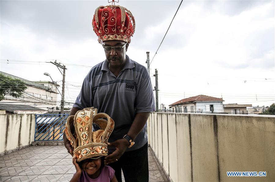 BRAZIL-SAO PAULO-CARNIVAL-KING MOMO-FEATURE