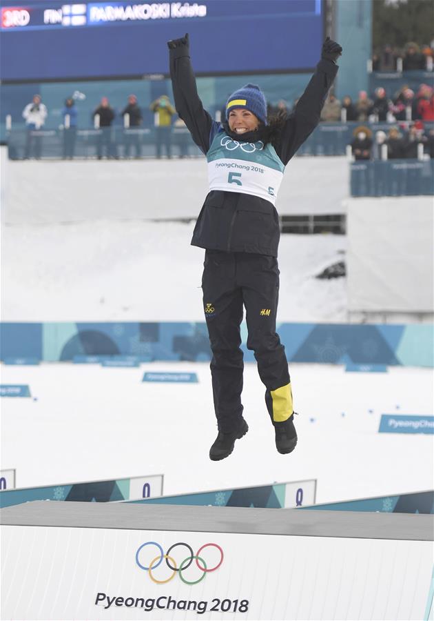 (SP)OLY-SOUTH KOREA-PYEONGCHANG-CROSS-COUNTRY SKIING-LADIES' 7.5KM+7.5KM SKIATHLON