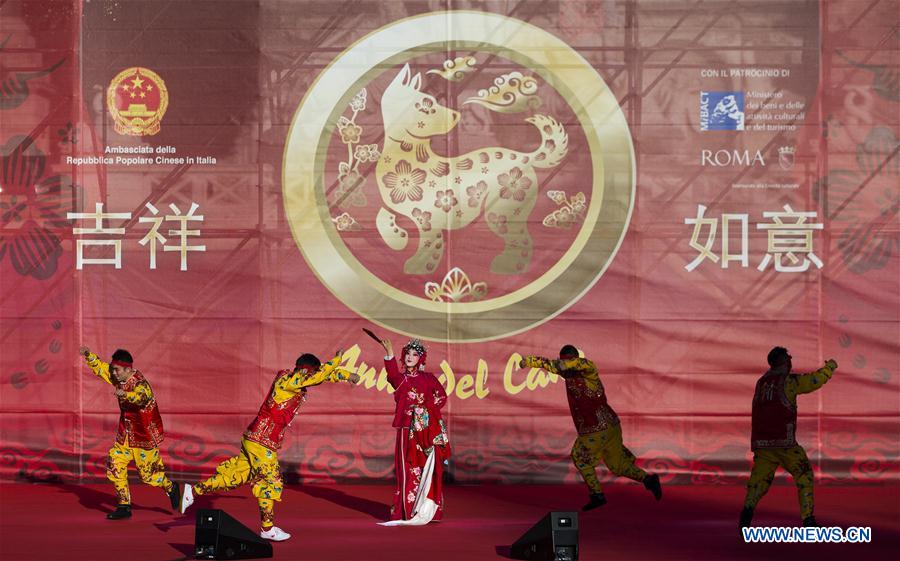 ITALY-ROME-CHINESE LUNAR NEW YEAR-CELEBRATION