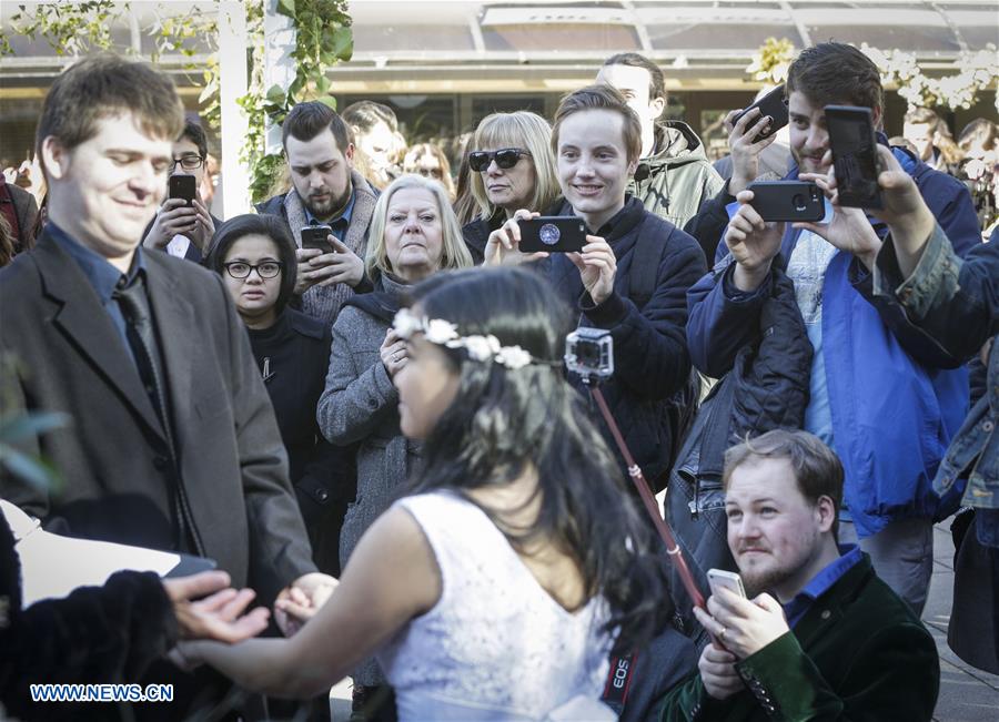 CANADA-VANCOUVER-WEDDING