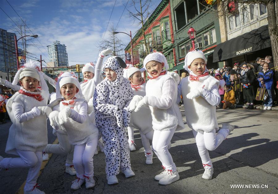 CANADA-VANCOUVER-CHINESE NEW YEAR-PARADE