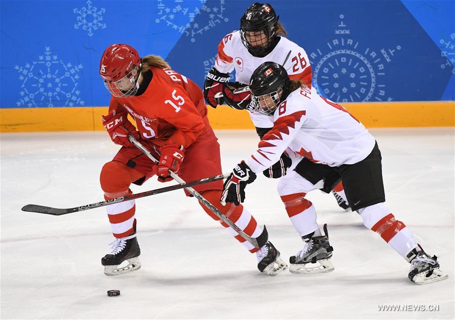 (SP)OLY-SOUTH KOREA-PYEONGCHANG-ICE HOCKEY-WOMEN-SEMIFINAL