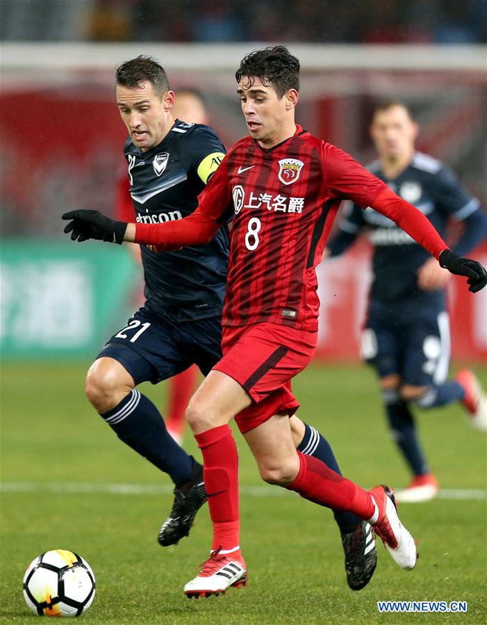 (SP)CHINA-SHANGHAI-SOCCER-AFC CHAMPIONS LEAGUE-SHANGHAI SIPG VS MELBOURNE VICTORY (CN)