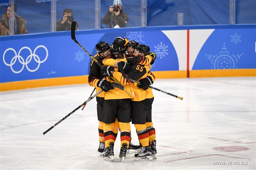 (SP)OLY-SOUTH KOREA-PYEONGCHANG-ICE HOCKEY-MEN'S SEMI-FINAL-GER VS CAN