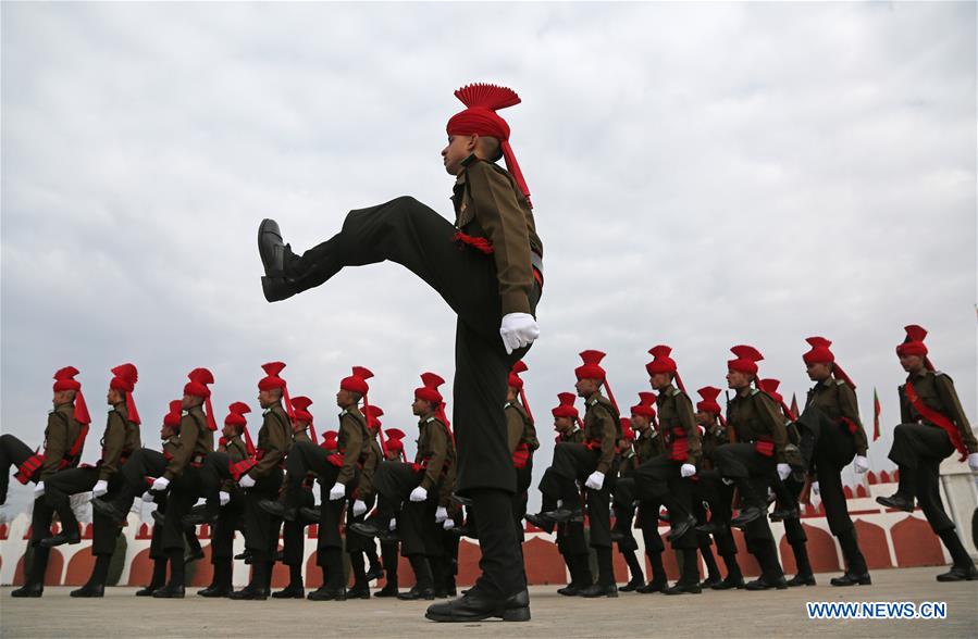 INDIAN-CONTROLLED KASHMIR-SRINAGAR-ARMY-PARADE