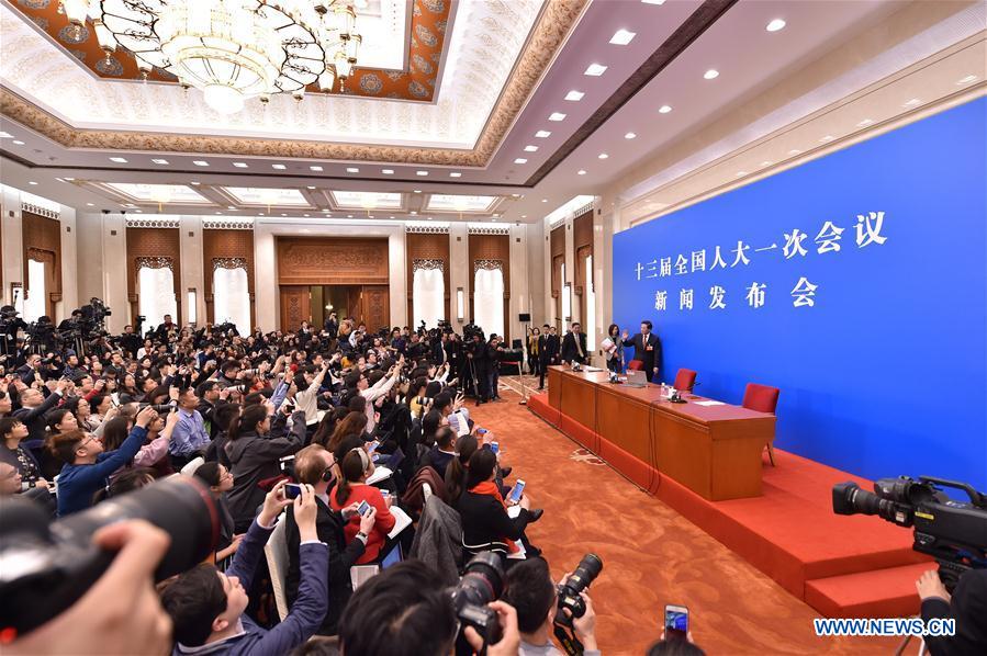 (TWO SESSIONS) CHINA-BEIJING-NPC-PRESS CONFERENCE (CN)