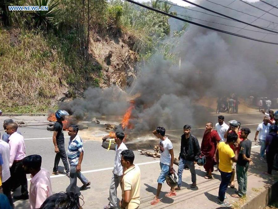 SRI LANKA-KANDY-CLASHES