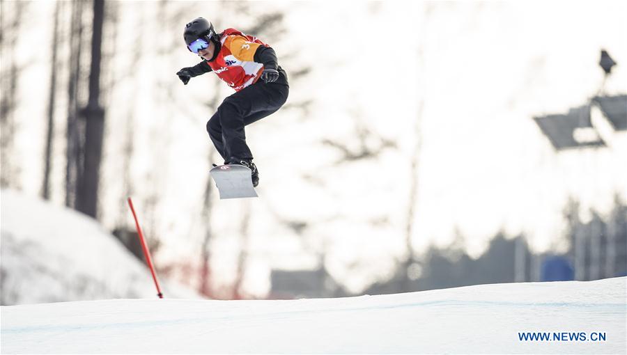 (SP)OLY-PARALYMPIC-SOUTH KOREA-PYEONGCHANG-SNOWBOARD-MEN'S CROSS-FINALS  