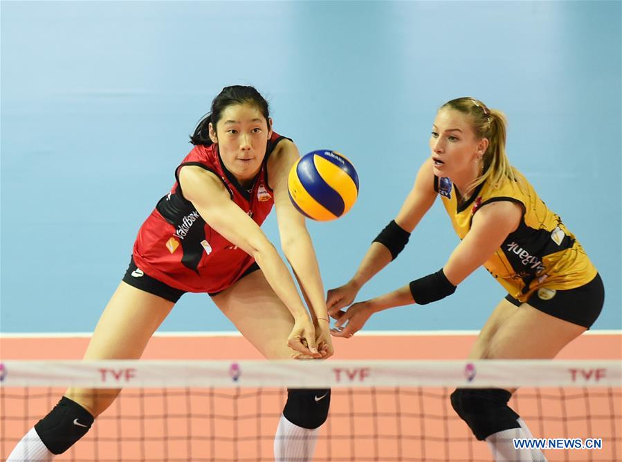 (SP)TURKEY-ISTANBUL-VOLLEYBALL-TURKISH WOMEN LEAGUE-SEMI FINAL-GALATASARAY VS VAKIFBANK