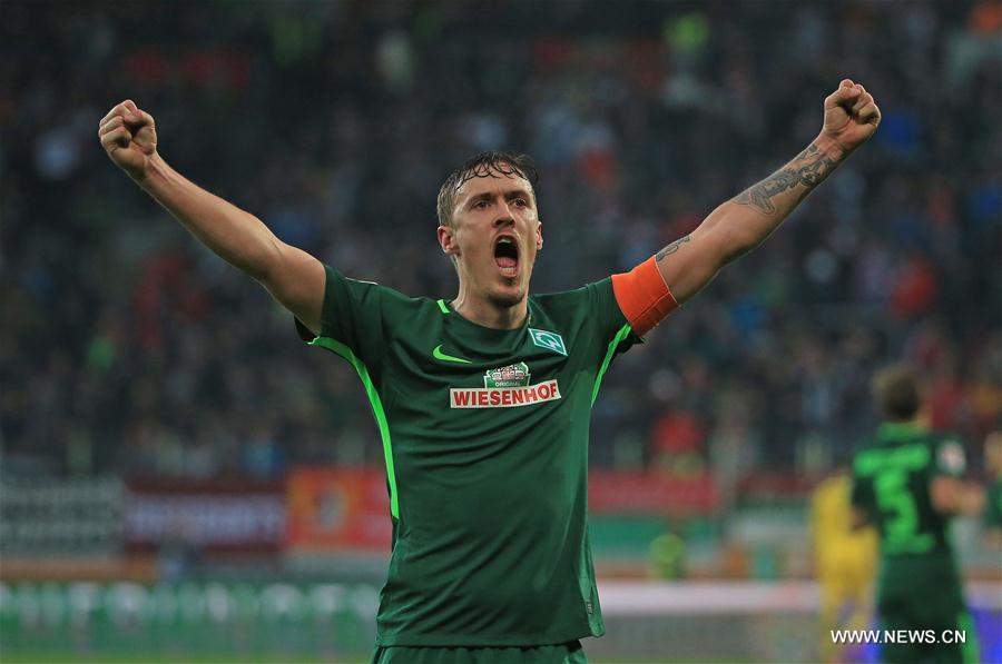 (SP)GERMANY-AUGSBURG-SOCCER-BUNDESLIGA-AUGSBURG VS BREMEN