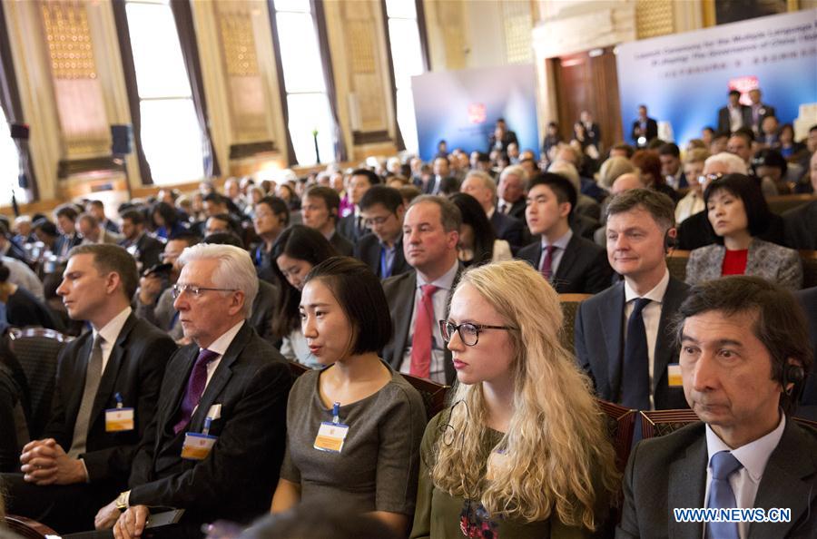 BRITAIN-LONDON-XI JINPING-BOOK ON GOVERNANCE-LAUNCH