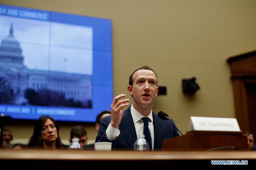 U.S.-WASHINGTON D.C.-FACEBOOK-ZUCKERBERG-HEARING