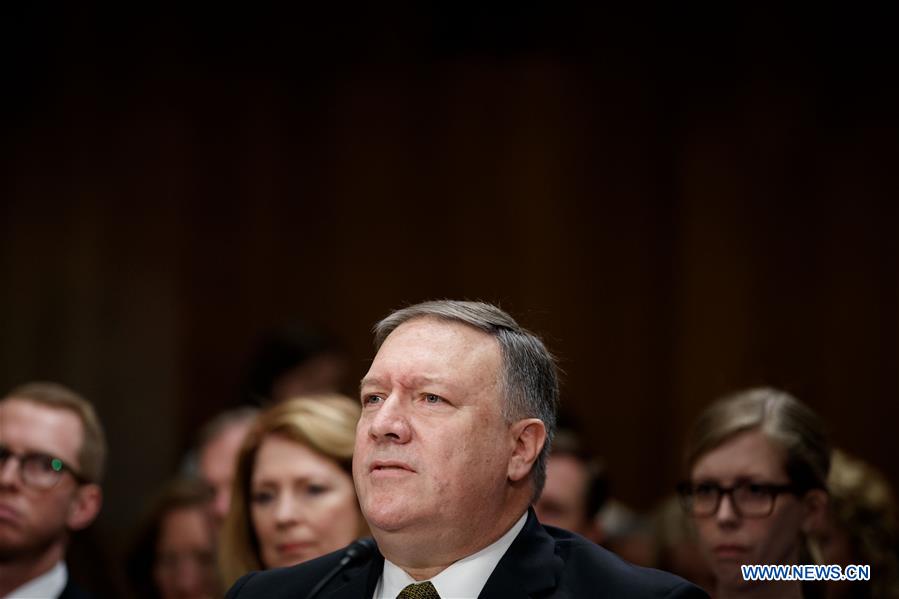 U.S.-WASHINGTON D.C.-CIA-MIKE POMPEO-HEARING