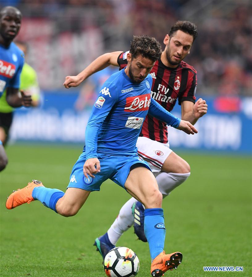 (SP)ITALY-MILAN-SERIE A-AC MILAN VS NAPOLI