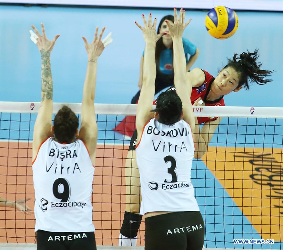 (SP)TURKEY-ISTANBUL-VOLLEYBALL-TURKISH WOMEN LEAGUE-FINAL