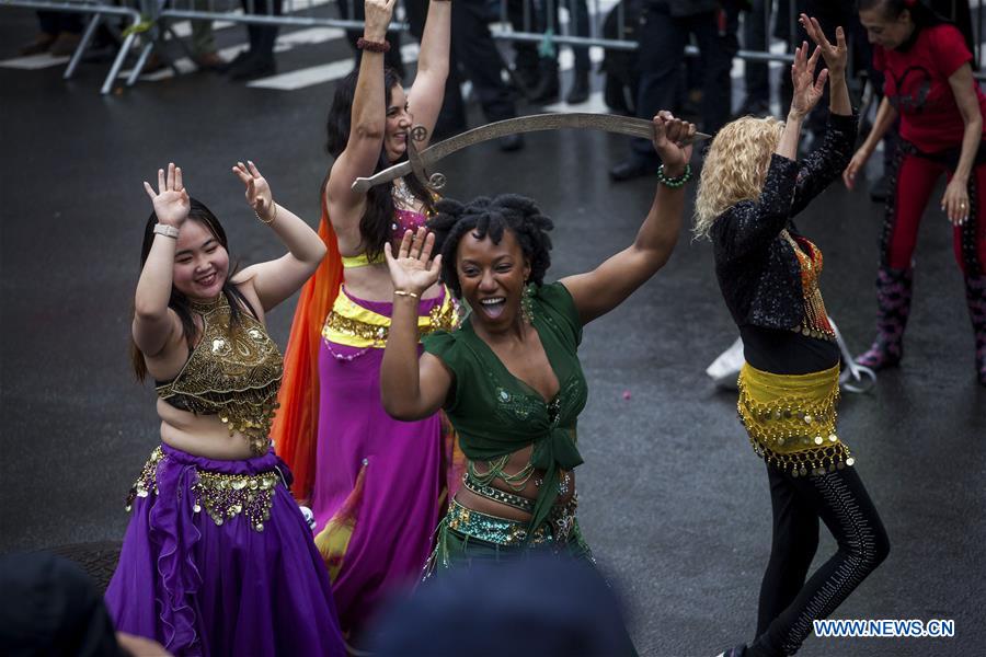 U.S.-NEW YORK-DANCE PARADE