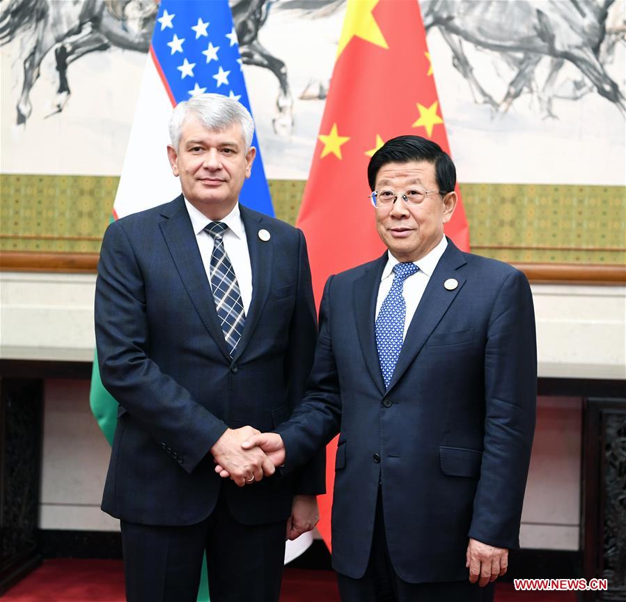 CHINA-UZBEKISTAN-ZHAO KEZHI-MEETING (CN)