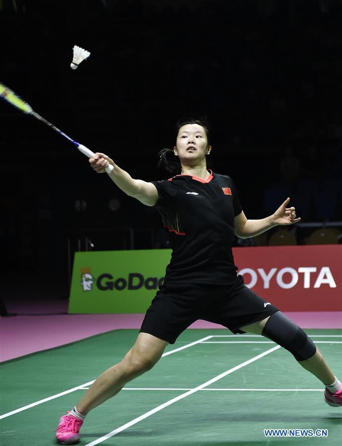 (SP)THAILAND-BANGKOK-BADMINTON-UBER CUP