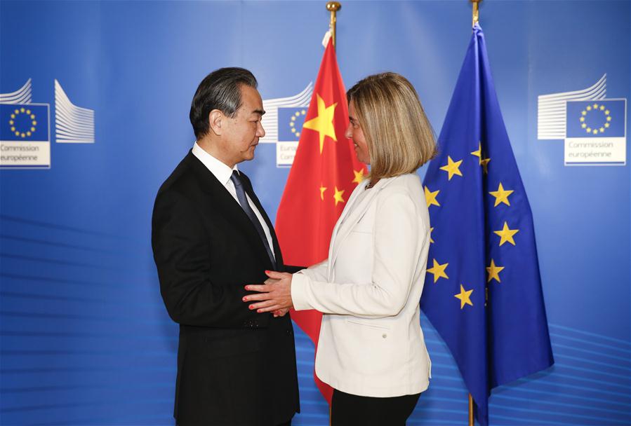 BELGIUM-BRUSSELS-CHINA-WANG YI-CHINA-EU HIGH-LEVEL STRATEGIC DIALOGUE