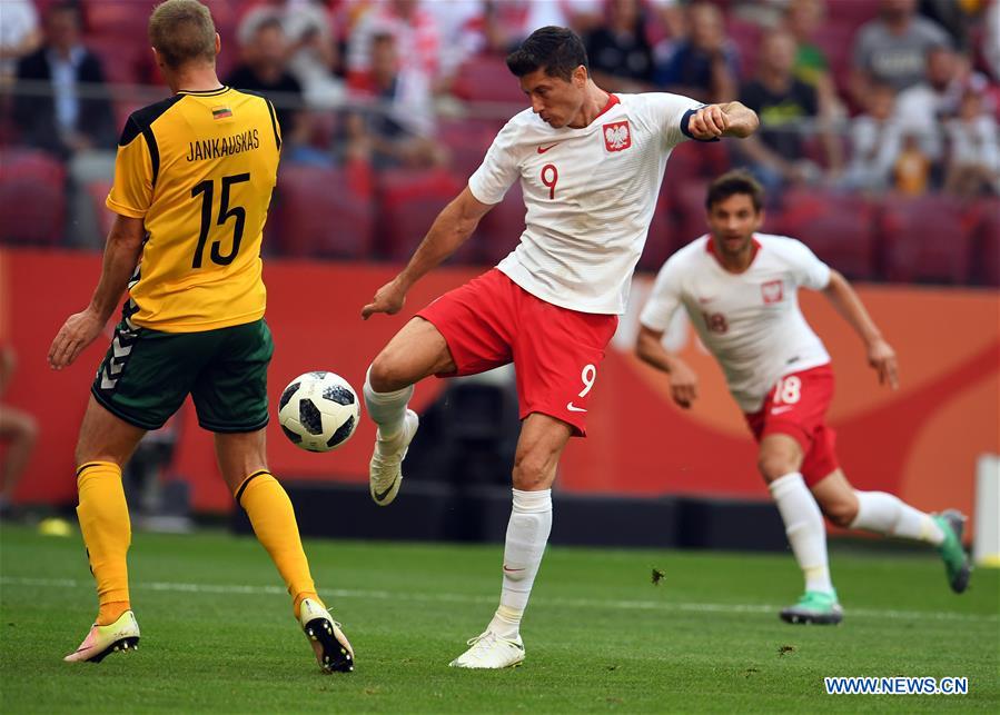 (SP)POLAND-WARSAW-SOCCER-FRIENDLY MATCH-POLAND VS LITHUANIA