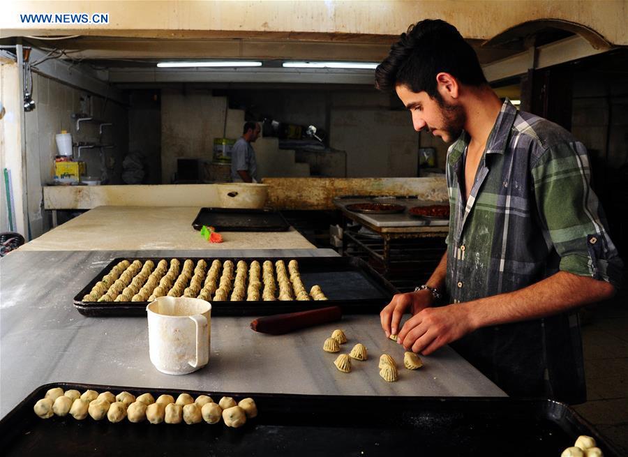 SYRIA-DAMASCUS-EID-AL-FITR-PREPARATION