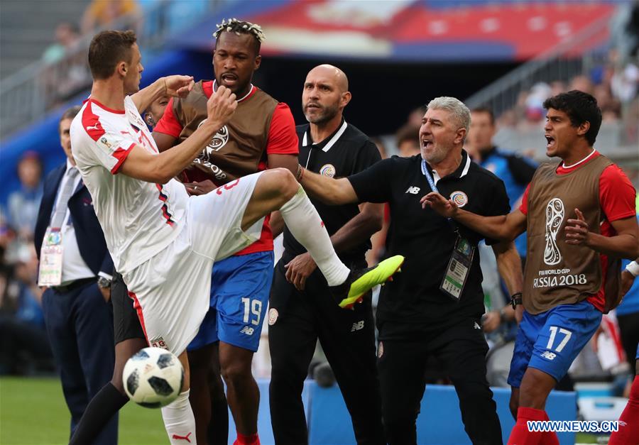 (SP)RUSSIA-SAMARA-2018 WORLD CUP-GROUP E-COSTA RICA VS SERBIA