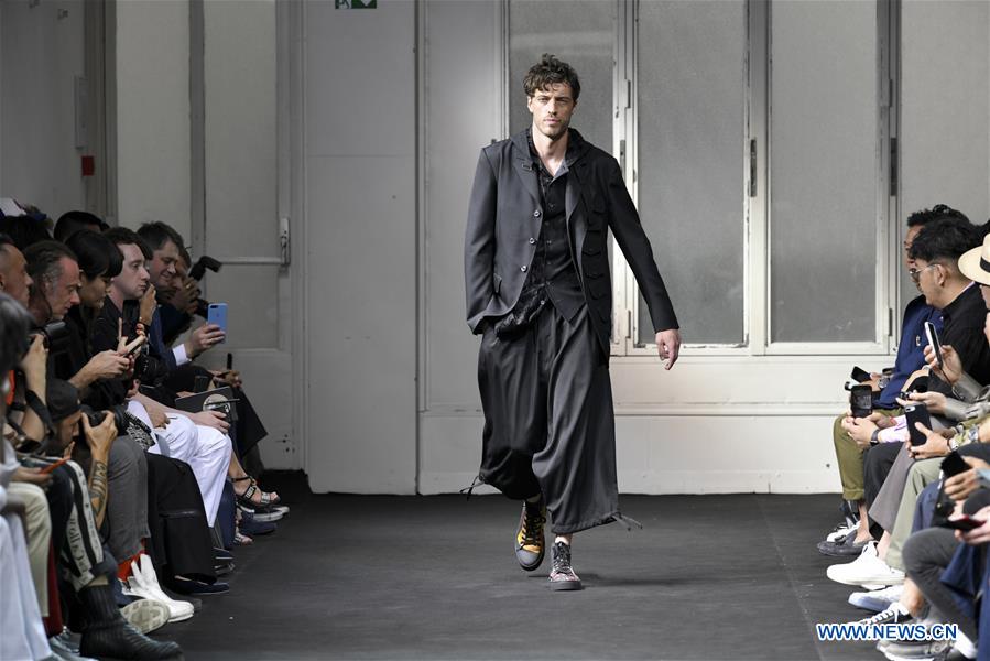 FRANCE-PARIS-MEN'S FASHION WEEK-YOHJI YAMAMOTO