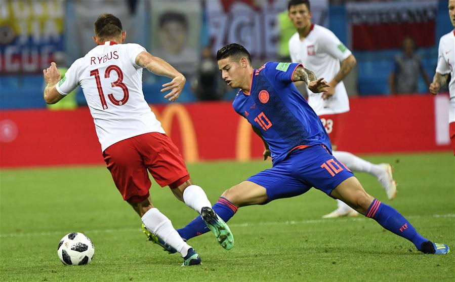 (SP)RUSSIA-KAZAN-2018 WORLD CUP-GROUP H-POLAND VS COLOMBIA