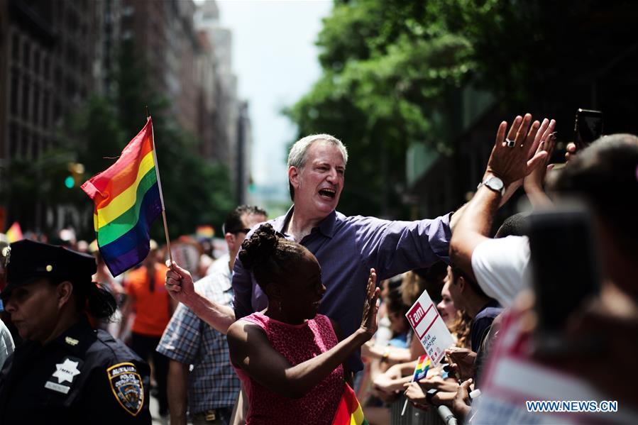 U.S.-NEW YORK-PRIDE PARADE