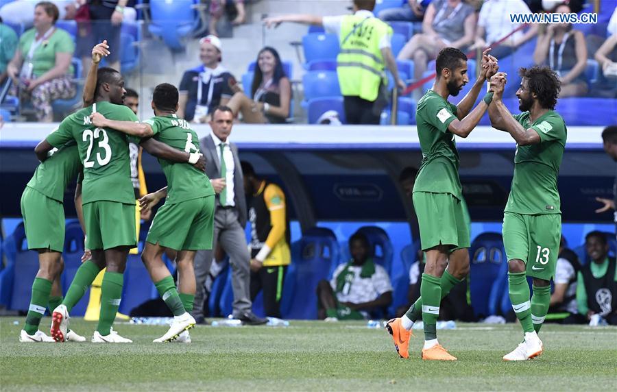 (SP)RUSSIA-VOLGOGRAD-2018 WORLD CUP-GROUP A-SAUDI ARABIA VS EGYPT