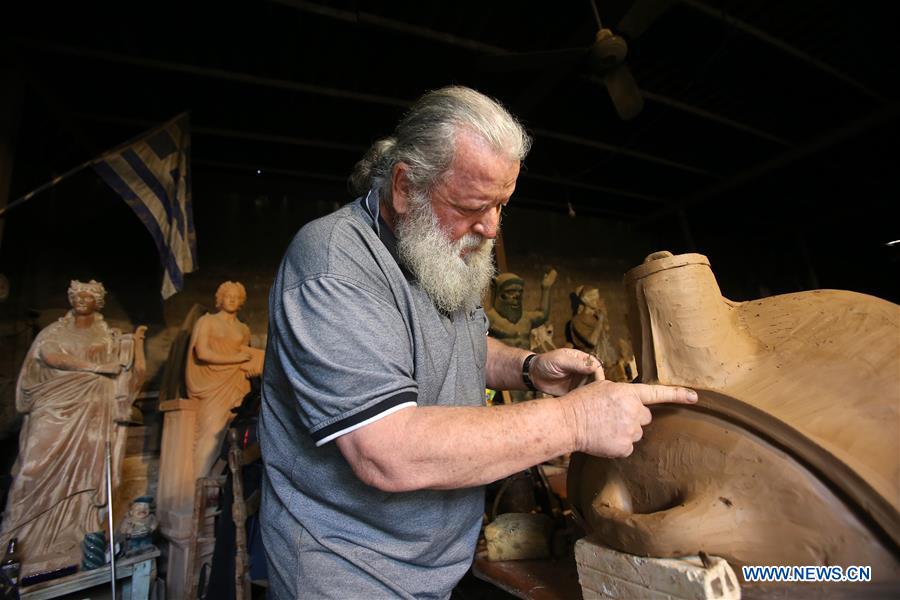 GREECE-ATHENS-CHARALAMPOS GOUMAS-CERAMIC POTTER