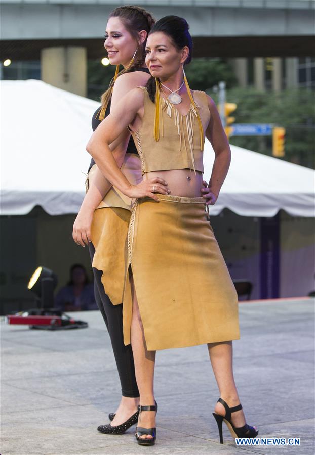 CANADA-TORONTO-ABORIGINAL HISTORY MONTH-FASHION SHOW