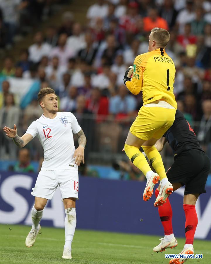 (SP)RUSSIA-MOSCOW-2018 WORLD CUP-SEMIFINAL-ENGLAND VS CROATIA