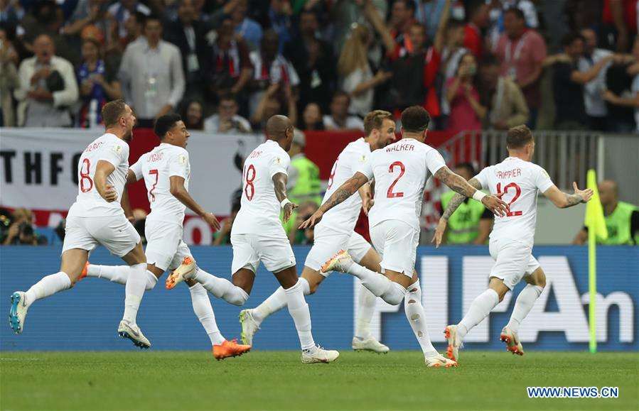 (SP)RUSSIA-MOSCOW-2018 WORLD CUP-SEMIFINAL-ENGLAND VS CROATIA