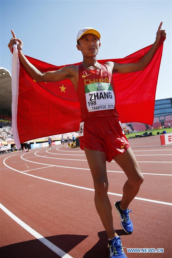 (SP)FINLAND-TAMPERE-TRACK AND FIELD-IAAF WORLD U20-DAY 4