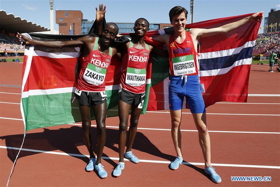 (SP)FINLAND-TAMPERE-ATHLETICS-IAAF WORLD U20-DAY 5