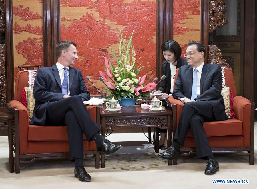 CHINA-BEIJING-LI KEQIANG-BRITISH FOREIGN SECRETARY-MEETING (CN)