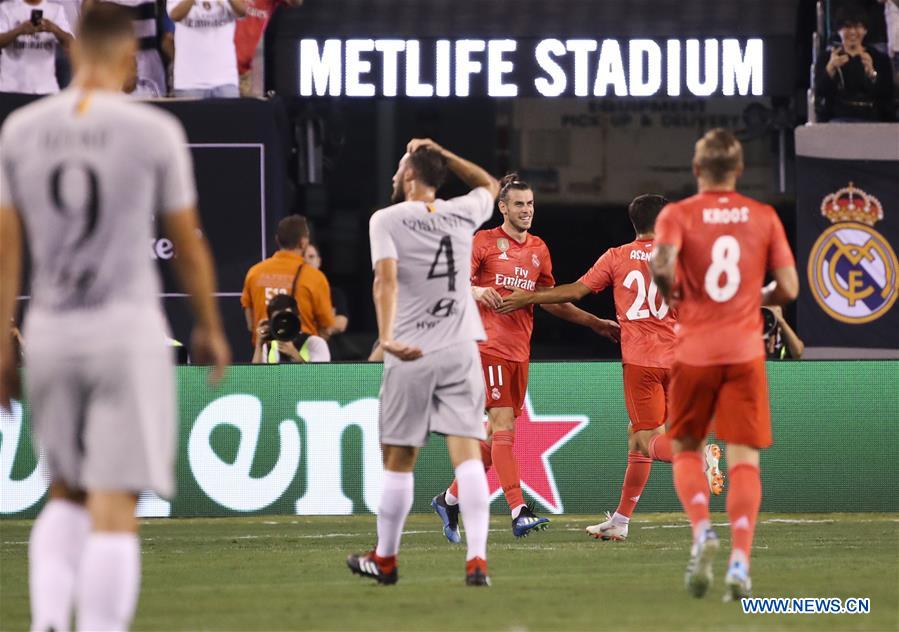 (SP)U.S.-EAST RUTHERFORD-INTERNATIONAL CHAMPIONS CUP-REAL MADRID VS ROMA