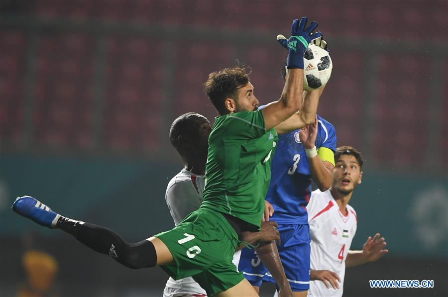 (SP)INDONESIA-BEKASI-ASIAN GAMES-MEN'S FOOTBALL-CHINESE TAIPEI VS PALESTINE