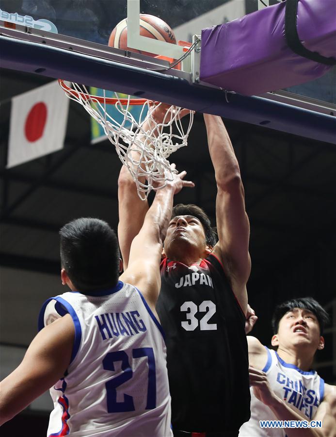 (SP)INDONESIA-JAKARTA-ASIAN GAMES-BASKETBALL-CHINESE TAIPEI VS JAPAN