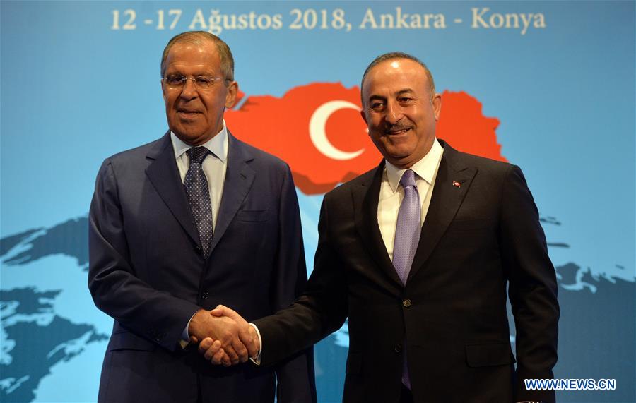 TURKEY-ANKARA-RUSSIA-FM-PRESS CONFERENCE