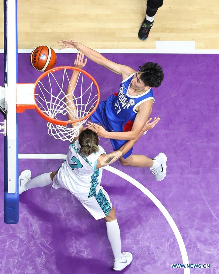 (SP)INDONESIA-JAKARTA-ASIAN GAMES-BASKETBALL-CHINESE TAIPEI VS KAZAKHSTAN